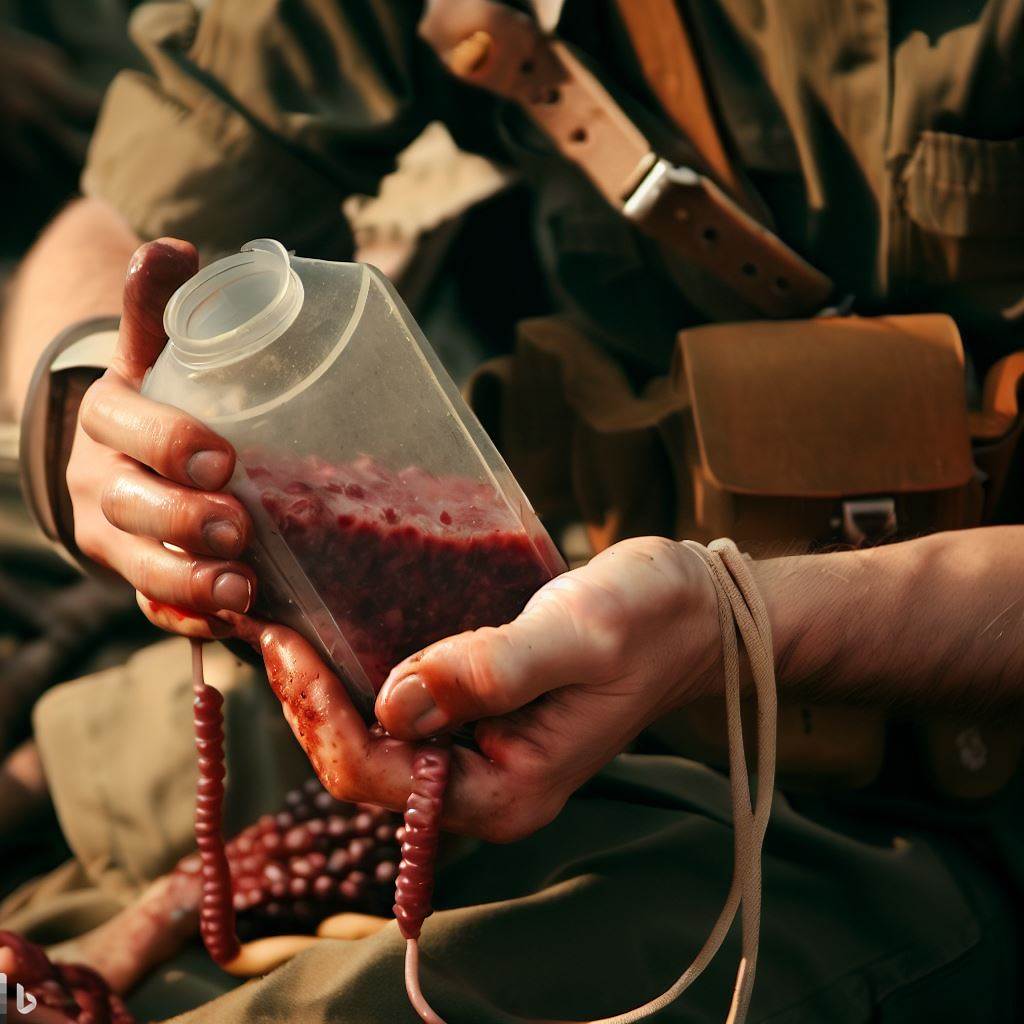 Freeze Dried Blood Plasma during WWII!